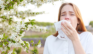 Alergiczny nieżyt nosa –
								jak sobie z nim radzić?